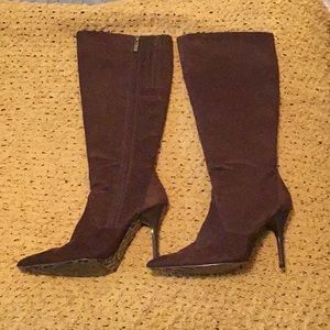 Colin Stuart | Brown Knee Boots 7
